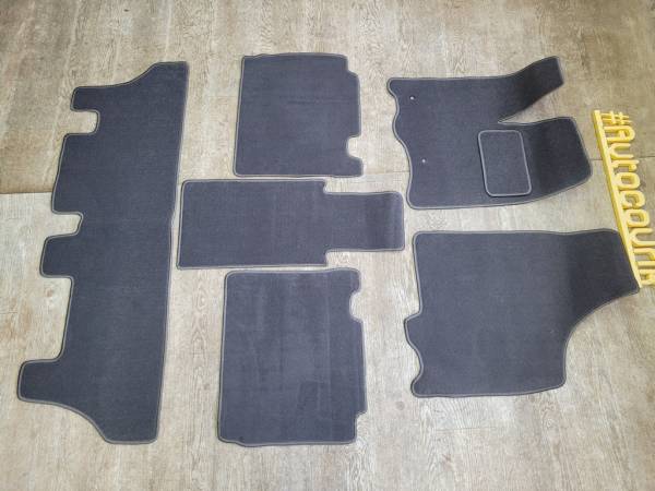Велюровые коврики в салон Toyota Sienna 3 (2011-н.в) 3 ряд